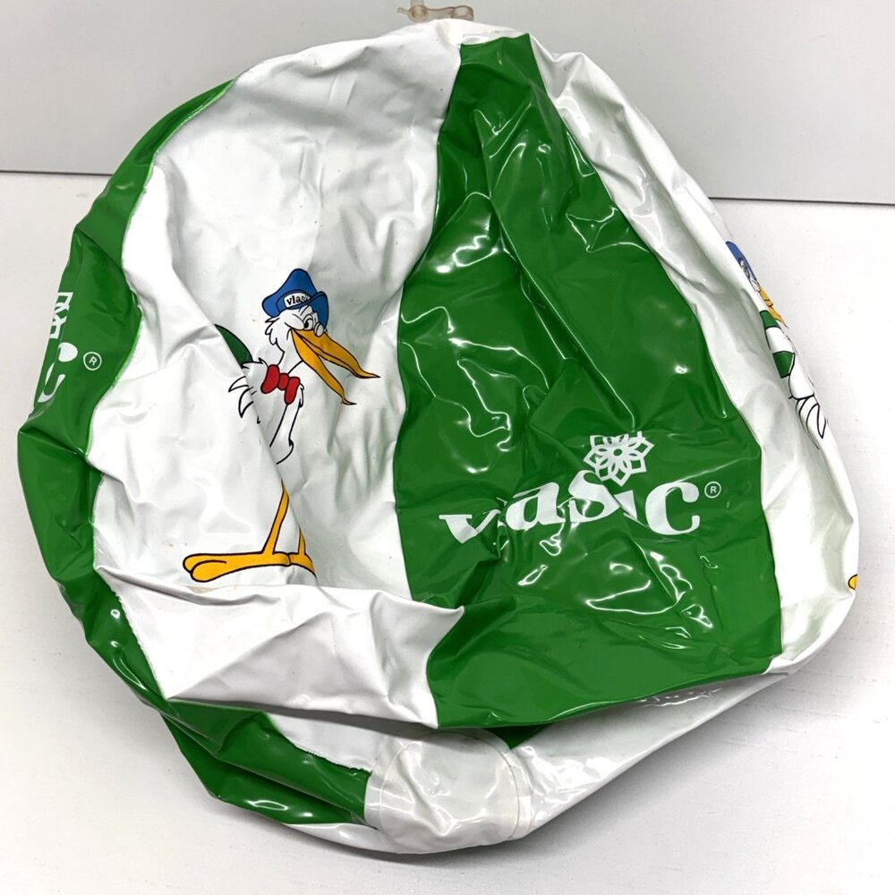 Vintage 1980's Vlasic Pickles Stork Beach Ball Promotional Advertising Vlasic - Picture 7 of 9